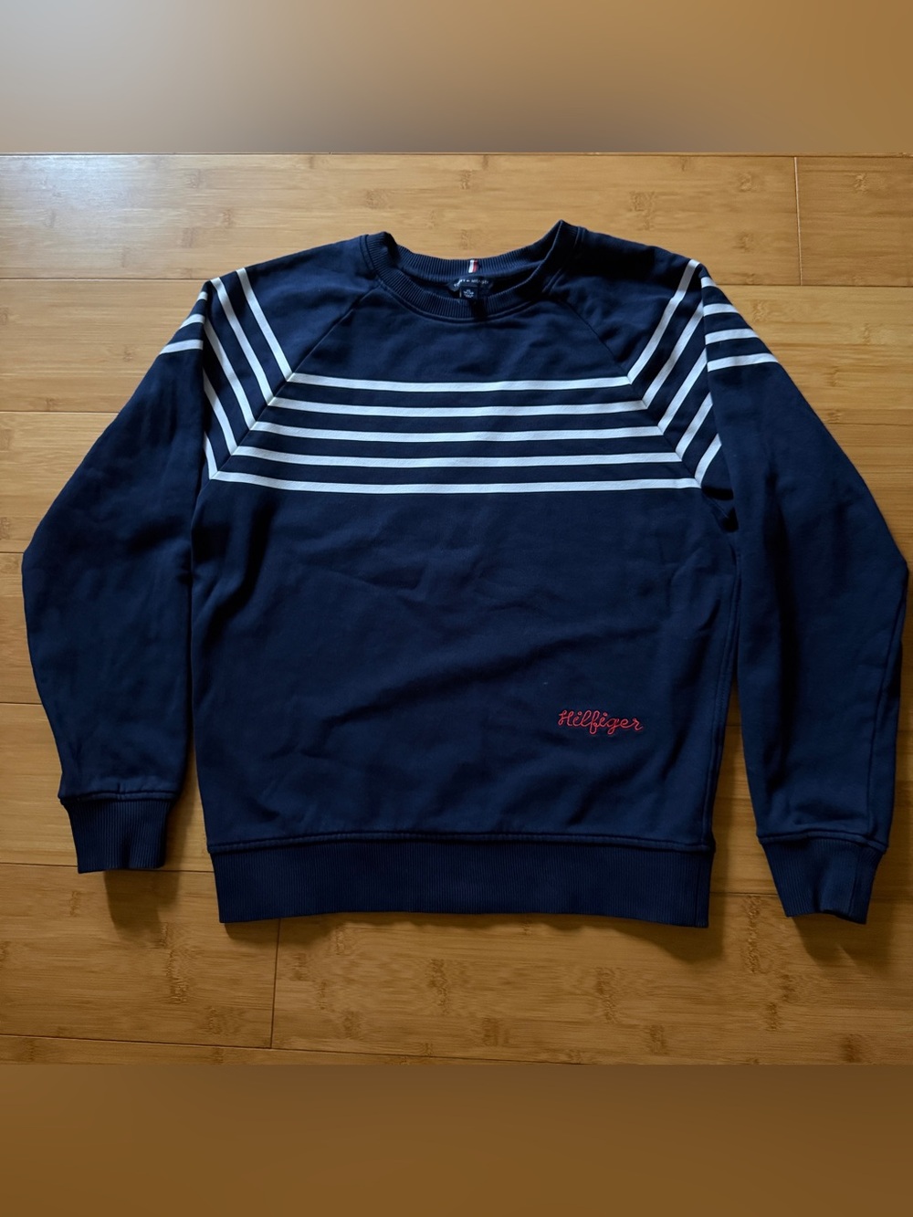 Tommy Hilfiger Pullover Women’s Size XS Navy Crew Neck Sweater